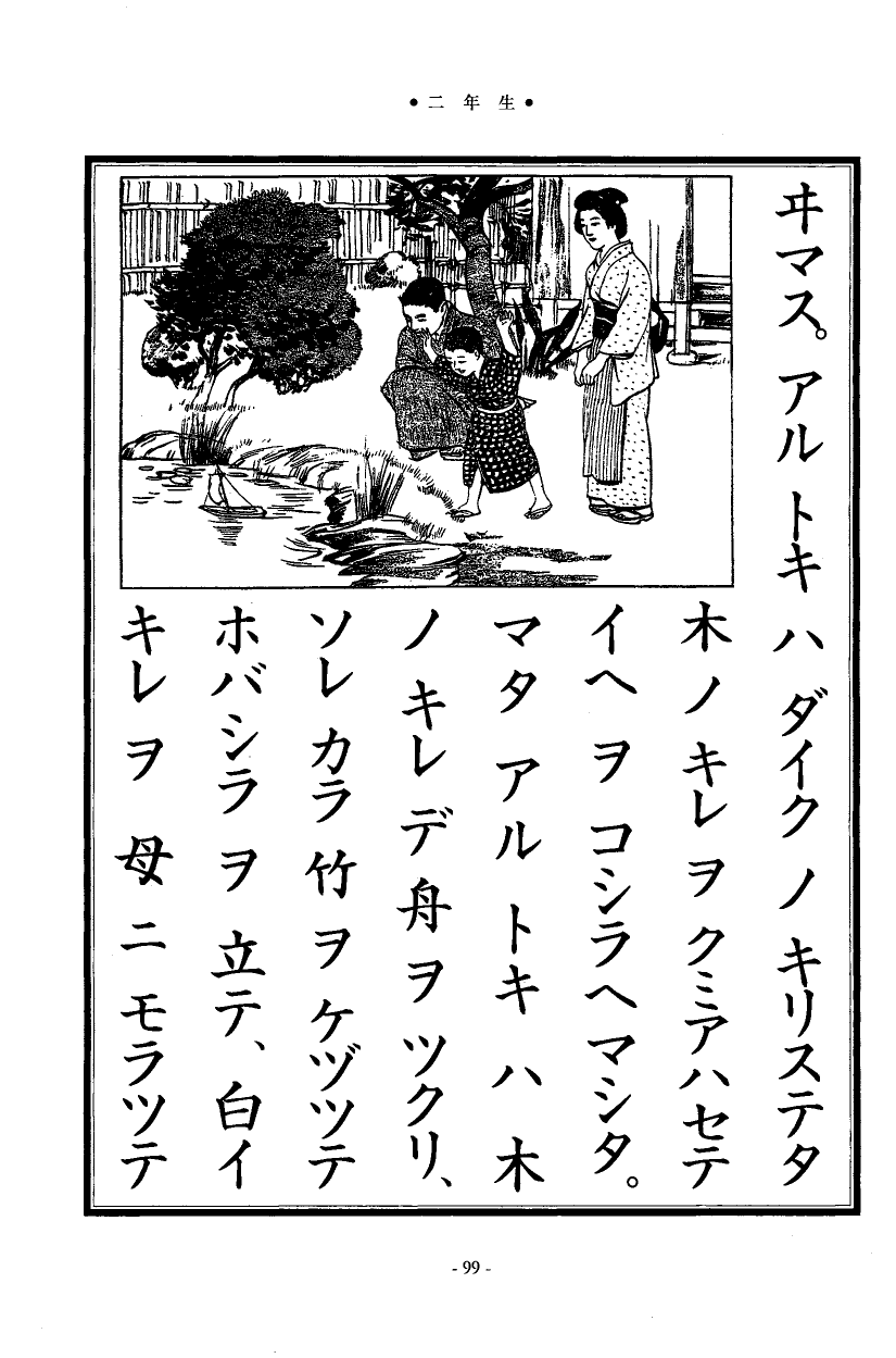 国民の修身 96頁目（二年生）